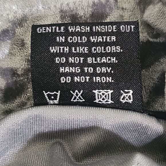 G-Style USA Men's Velour Full-Zip Bomber Jacket Grey Black Unlined Size S - Picture 7 of 7